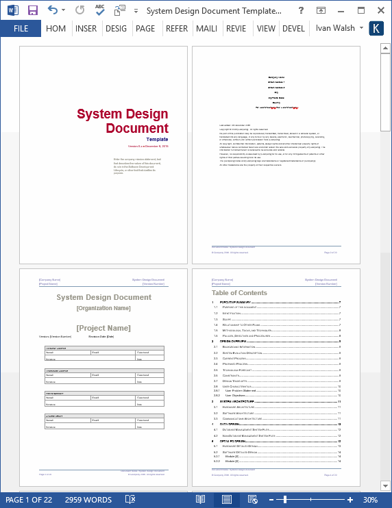 System Design Document