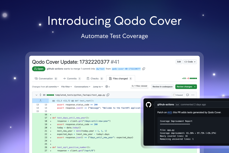 Introducing Qodo Cover: Automate Test Coverage